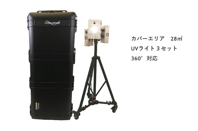 超小型キセノンパルス紫外線照射機器 S.A.G.E UV Micro Unit - Violet